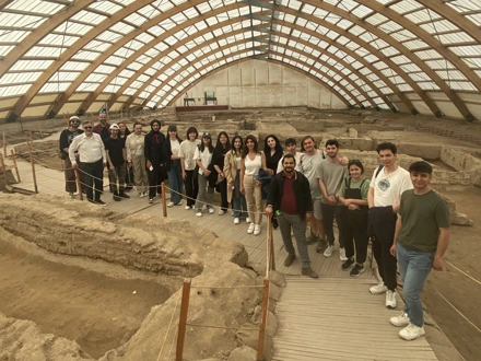 Çatalhöyük'e teknik gezi gerçekleştirildi